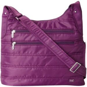 Lug Purple “Cable Car” Crossbody Shoulder Bag
